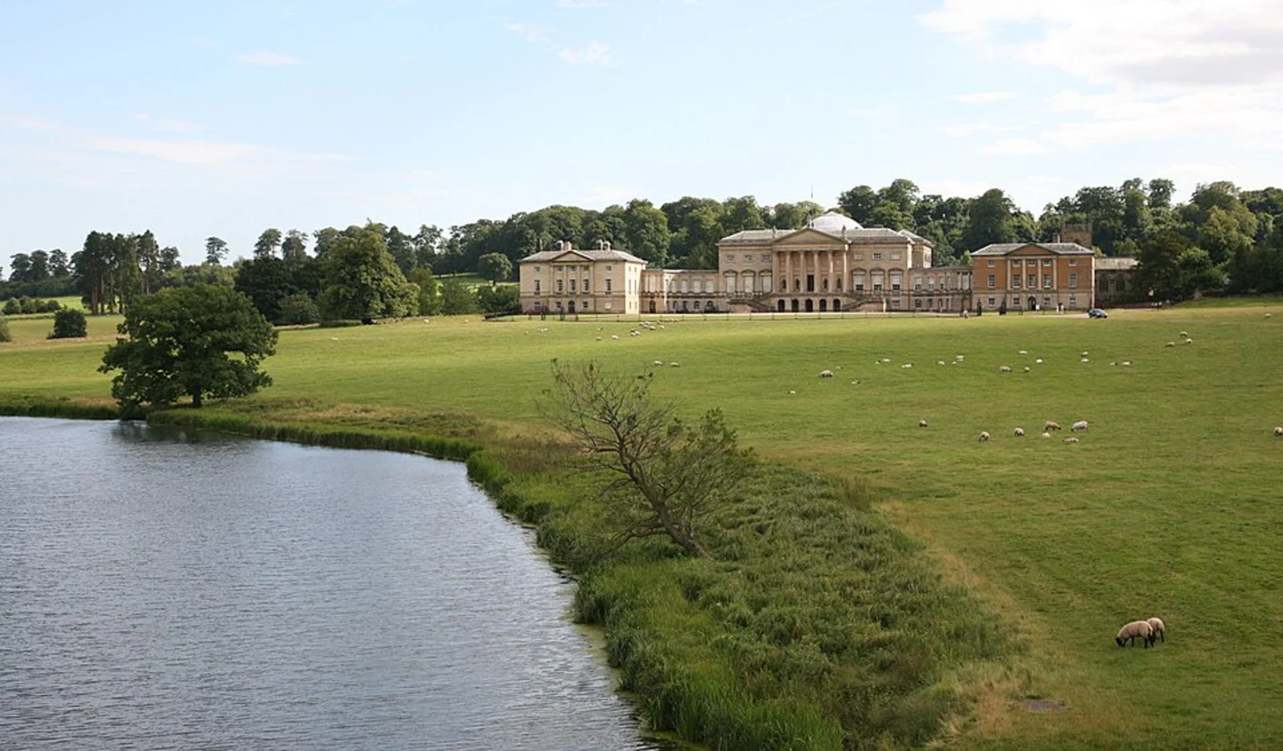 An image depicting the trail Cannon Hill and Kedleston Park Loop and its surrounding area.