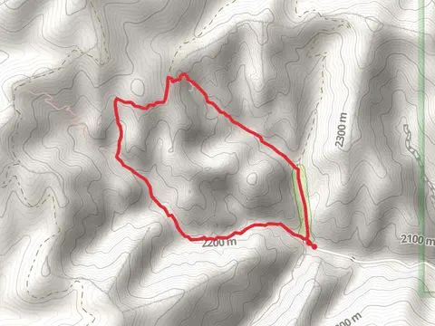 Middle Fork Trail and Right Fork Trail