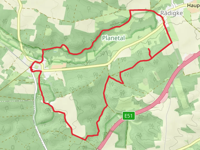 Naturparkrundwanderweg and Bergmolchwanderweg Loop