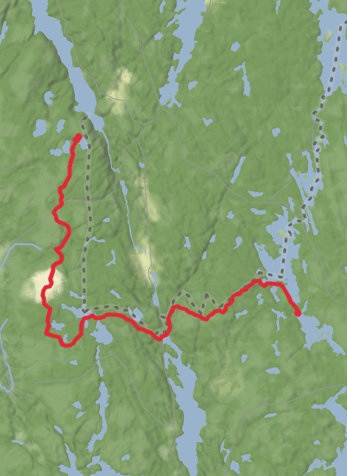 Strömstad Hiking mobile static map