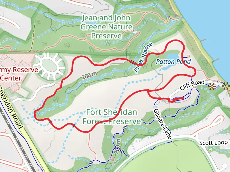 Fort Sheridan Birding Loop Trail