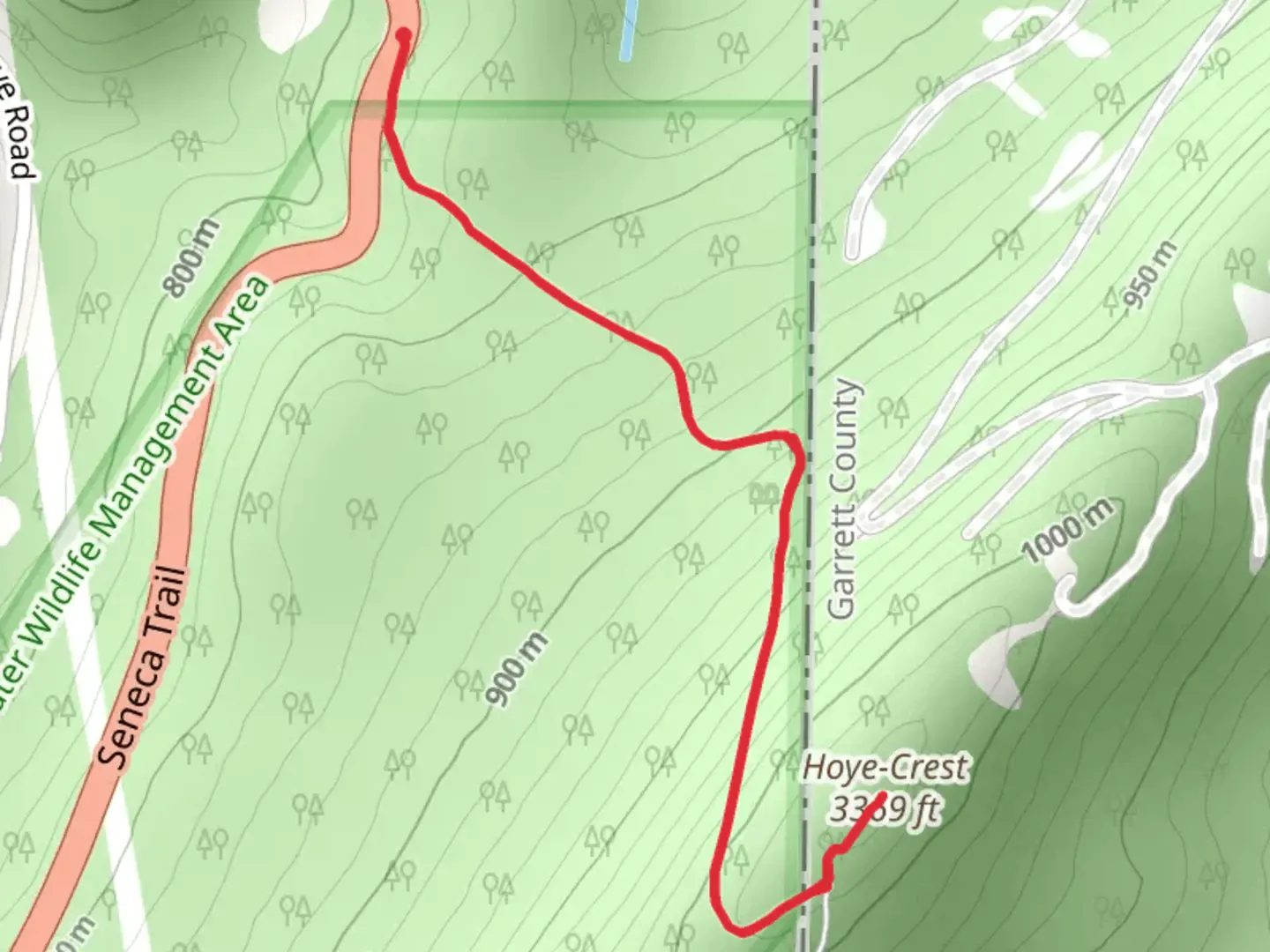 An image depicting the trail Hoye-Crest Trail and its surrounding area.