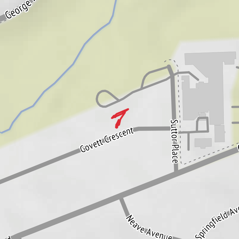 A map preview of the recording Wollongong Walking.