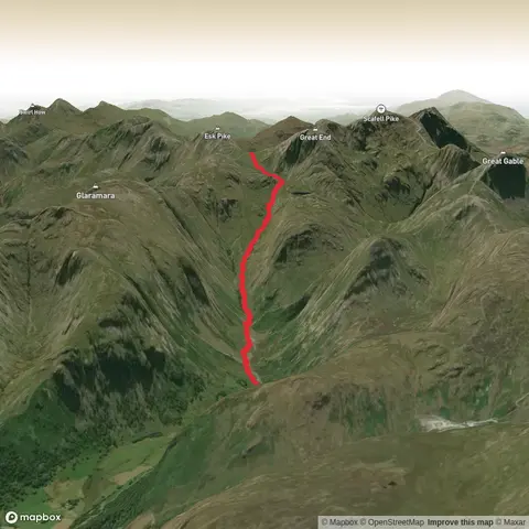 Seathwaite to Esk Hause