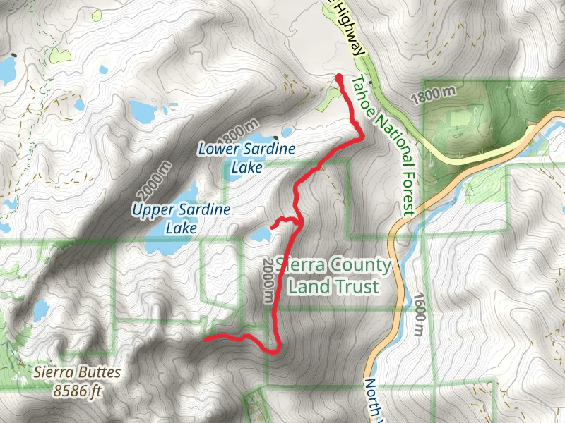 Volcano Lake Trail