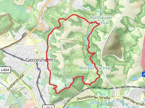 Rotthäuser Bach Loop via Niederberg Nord