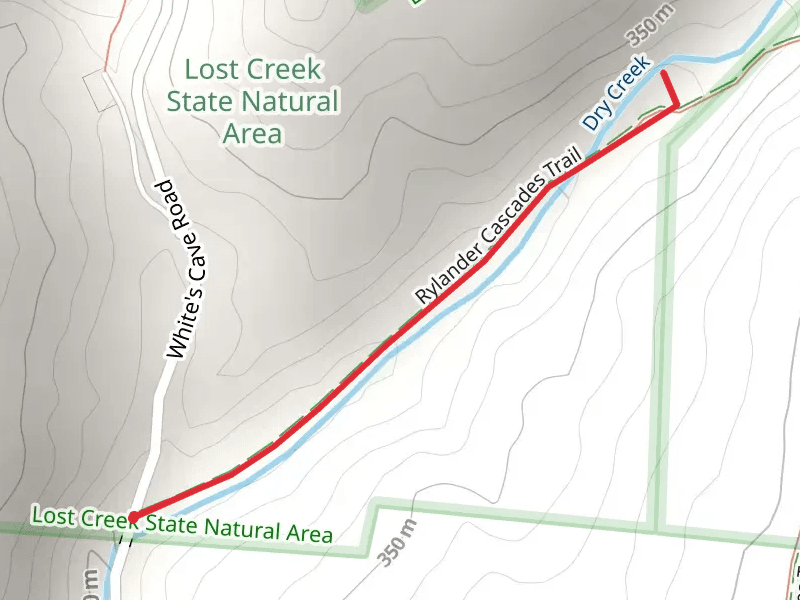 Dry Creek via Rylander Cascades Trail