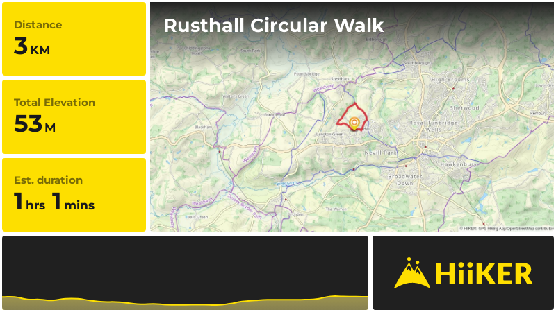 Rusthall Circular Walk | Kent | England