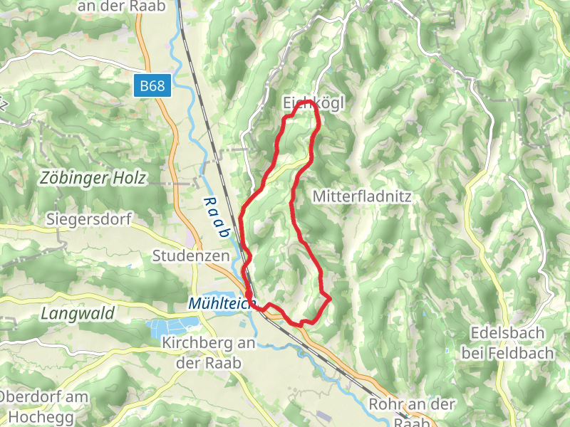 Eichkögl und Fladnitzberg Loop