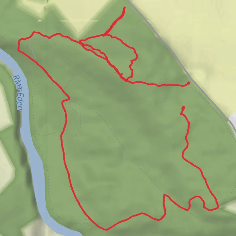 Eden Walking mobile static map