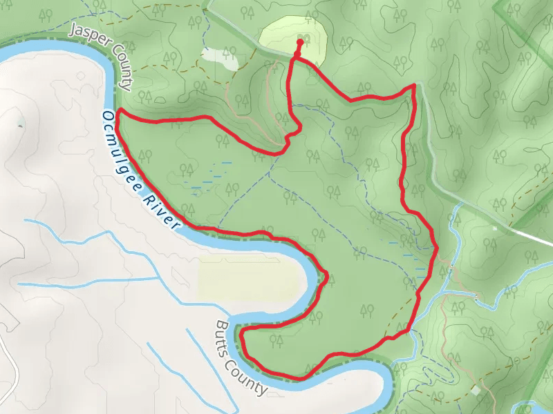 Bluff Toe and River Loop Trail