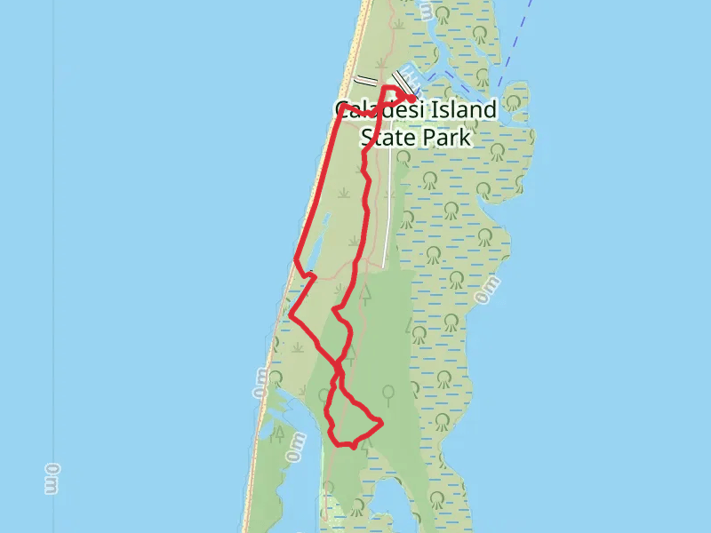 Caladesi Island State Park and Clearwater Pass Loop