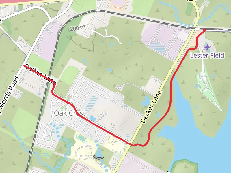 Austin to Manor Trail