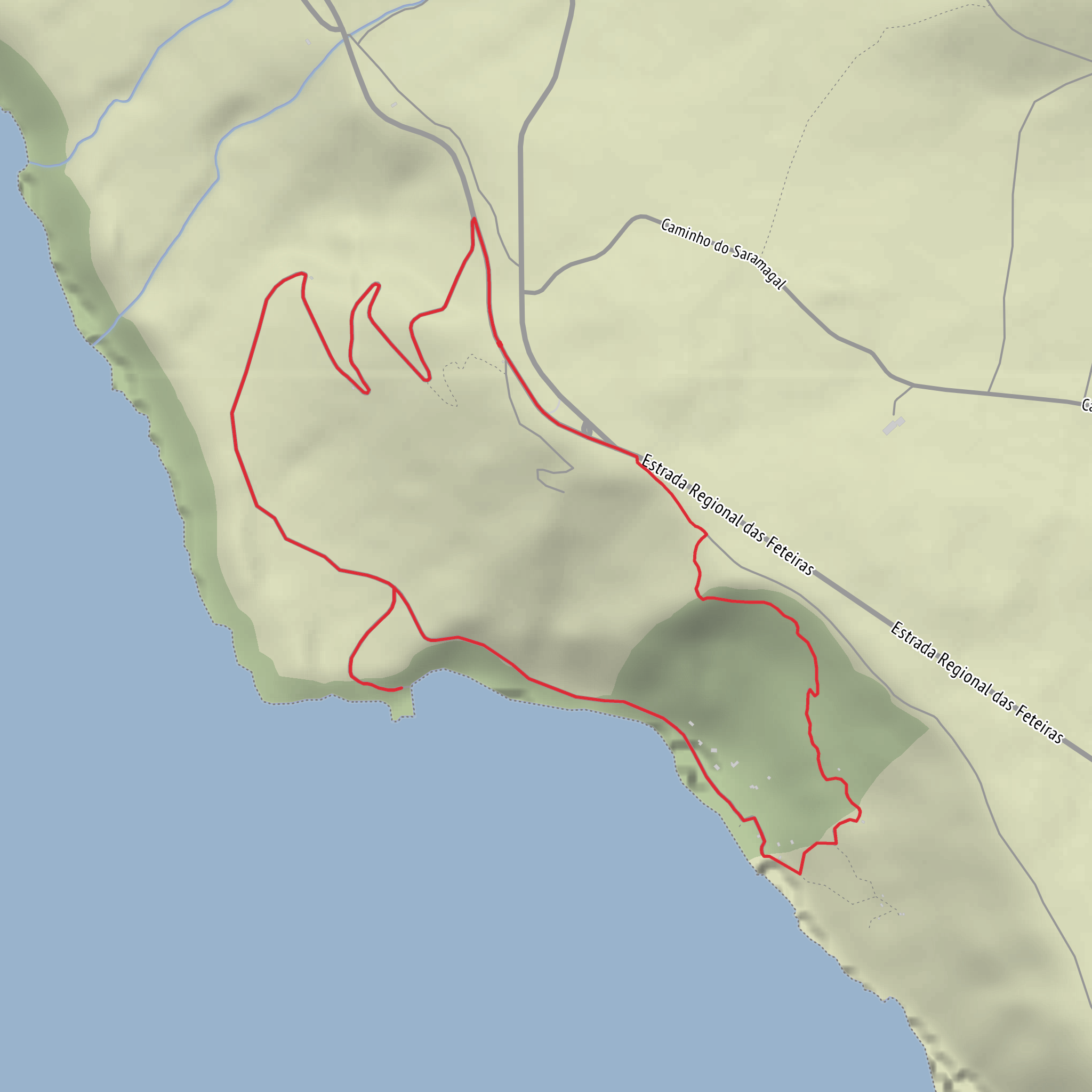 Fajã do Mar Loop mobile static map