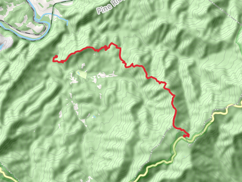 Floyd Mountain and Fork Mountain via Appalachian Trail