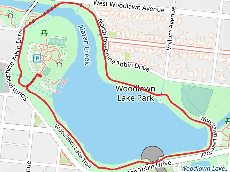Woodlawn Lake Trail