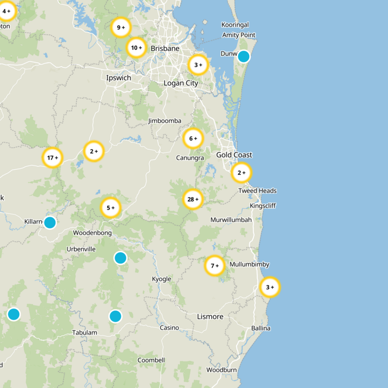 Scenic Rim Regional Static Map