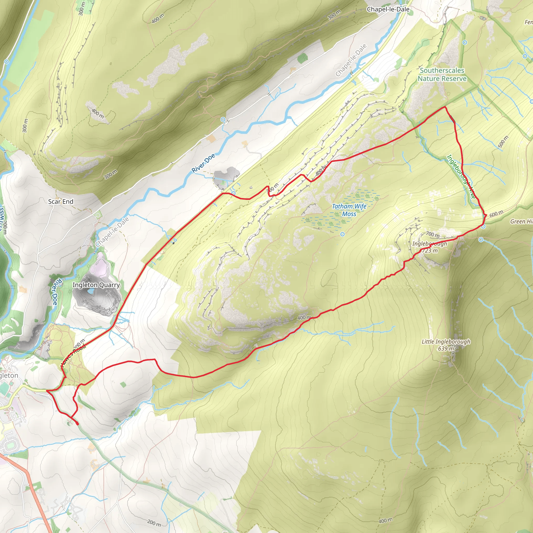 Ingleborough and White Scar Cave Loop - Ingleton | North Yorkshire | E