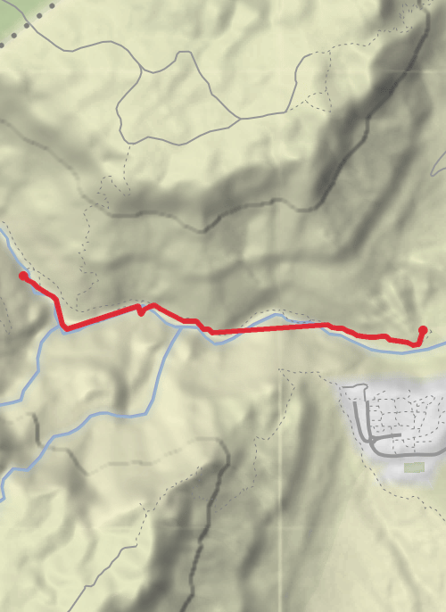 Hike from Be'er Sheva mobile static map