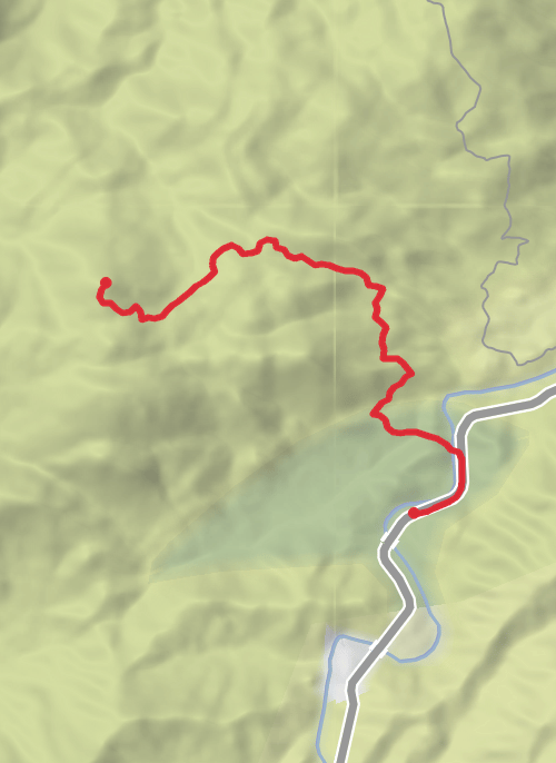 Hike on Mandovari Shiva Temple mobile static map