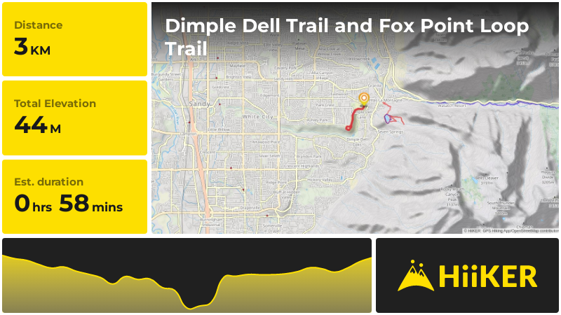Dimple Dell Trail and Fox Point Loop Trail | Salt Lake County | Utah