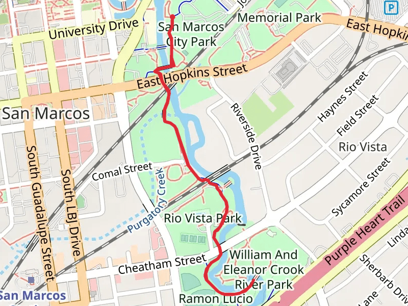 San Marcos River Walk