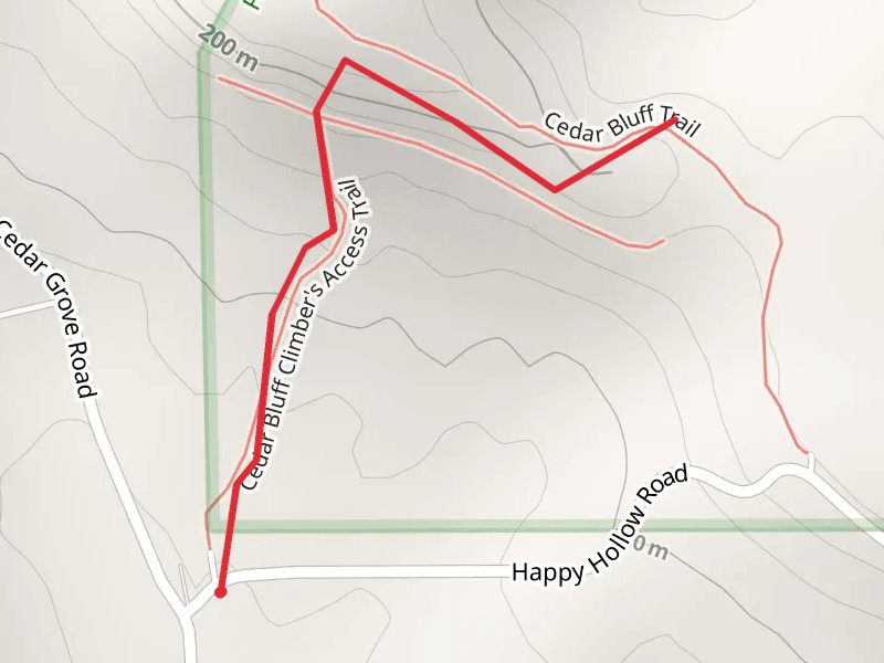 Happy Hollow Road Walk - North
