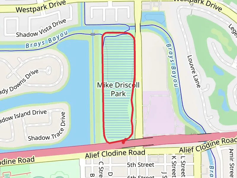 Mike Driscoll Park Loop