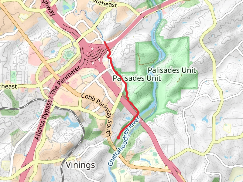 Bob Callan Trail - Cobb Parkway South