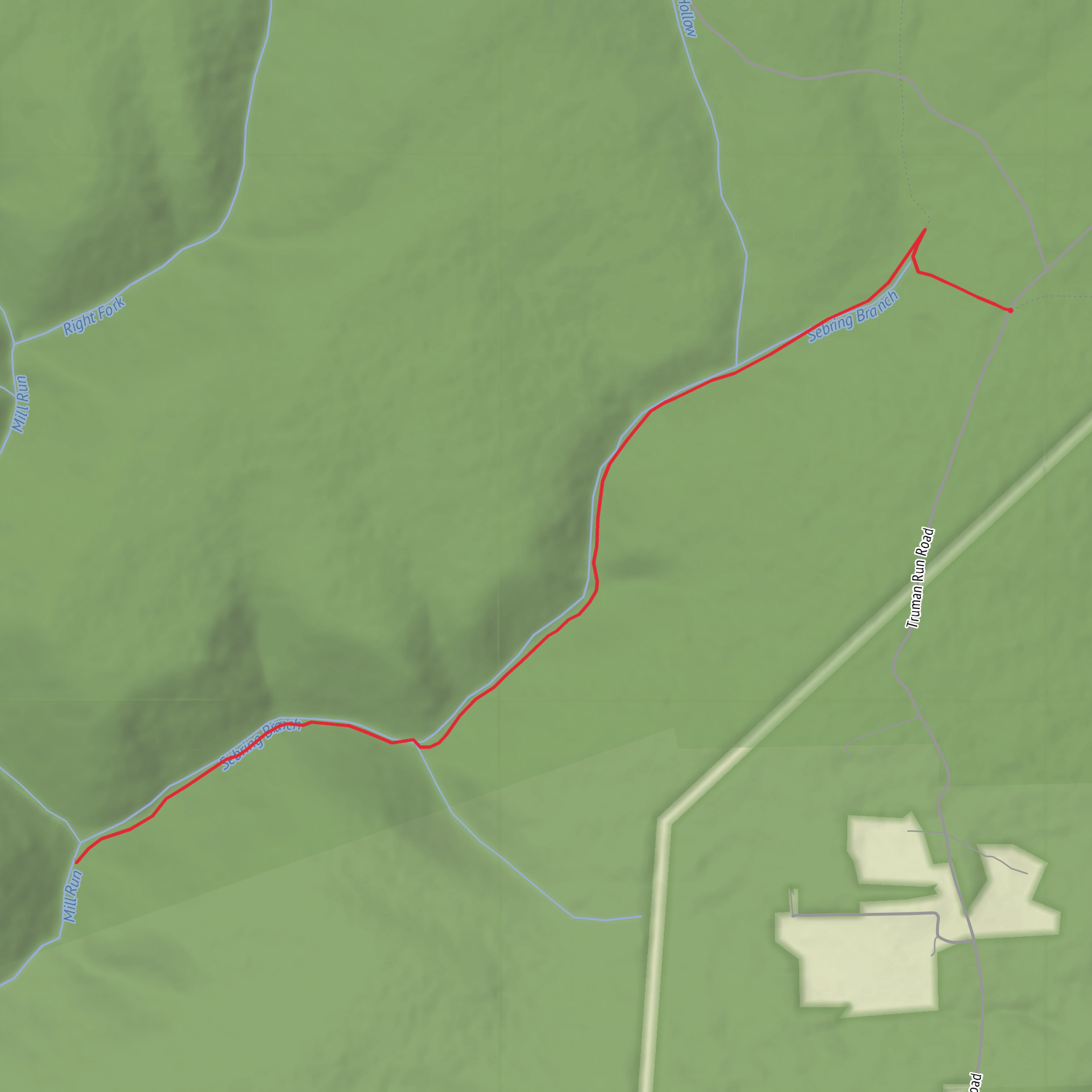 Sebring Run mobile static map