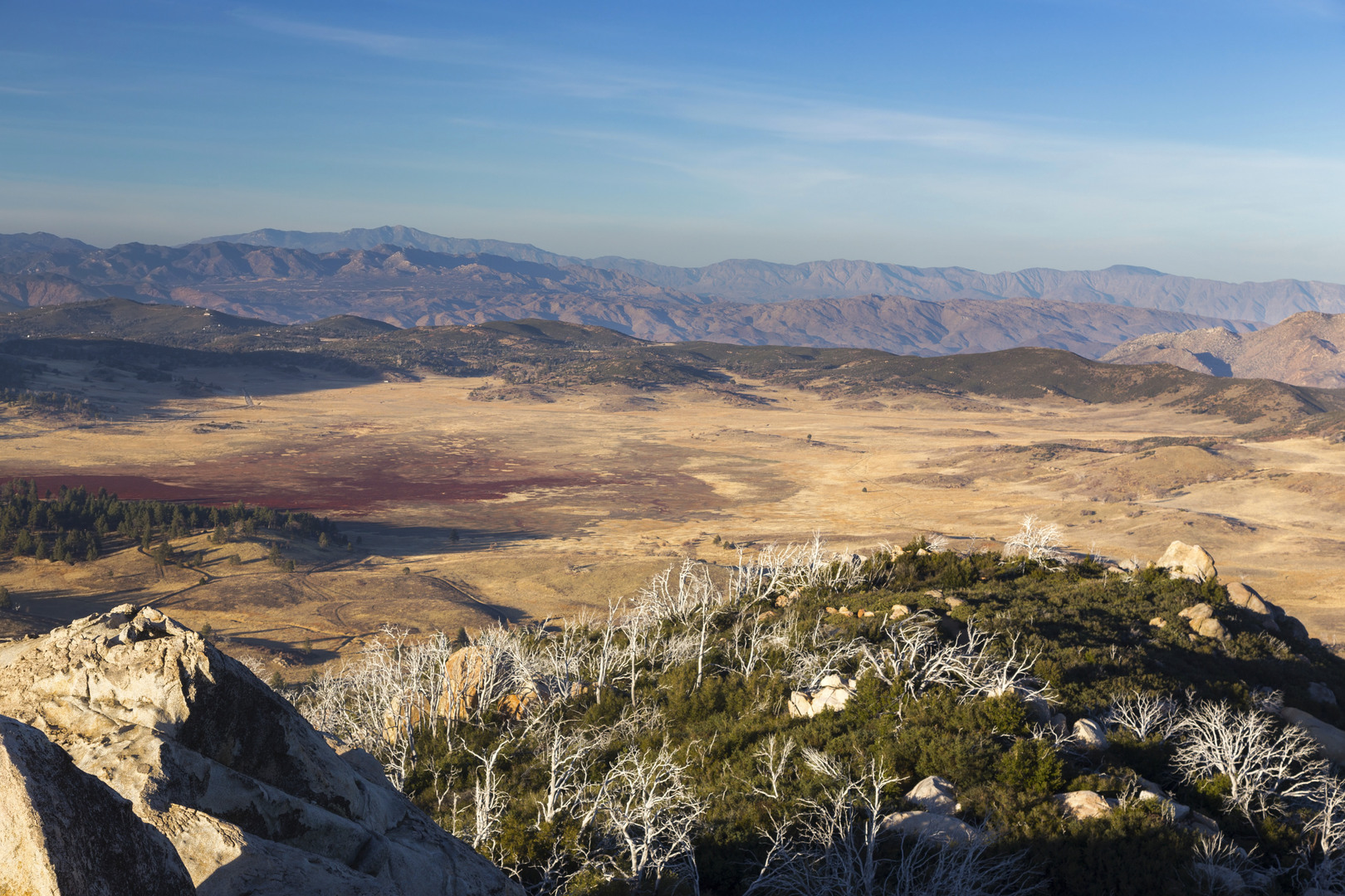 An image depicting the trail Noble Canyon, Champagne Pass and Indian Creek Loop Trail and its surrounding area.