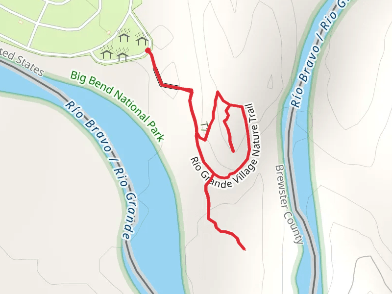 Río Grande Village Nature Trail Loop