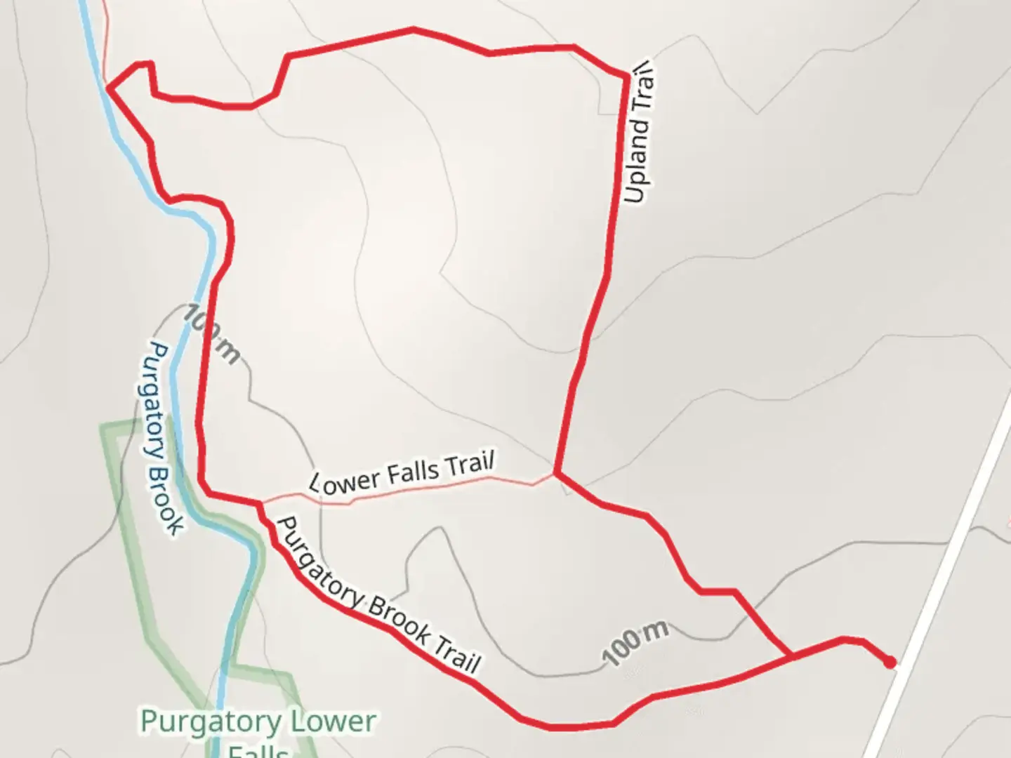 An image depicting the trail Mcdellan Loop Trail and its surrounding area.