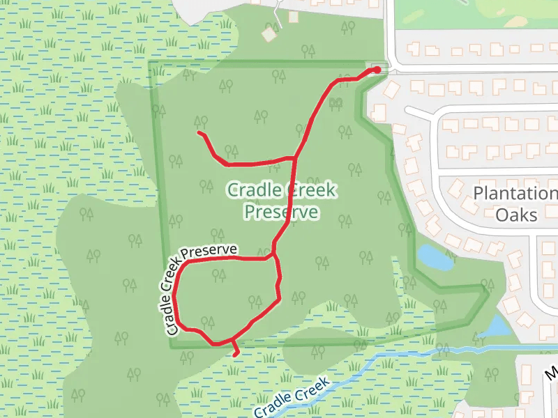 Cradle Creek Preserve Loop
