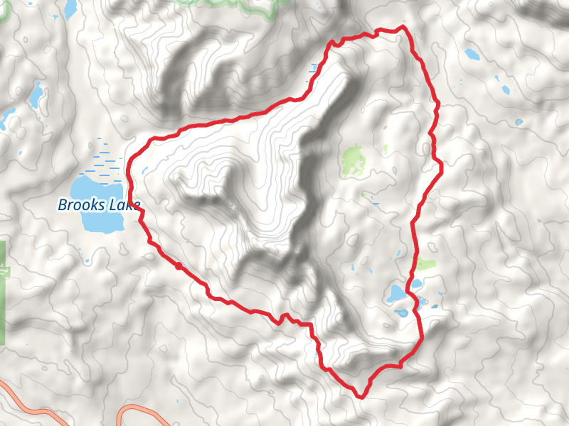 Du Noir, Bonneville Pass, Kisinger Lakes and Pinnacles Loop Trail