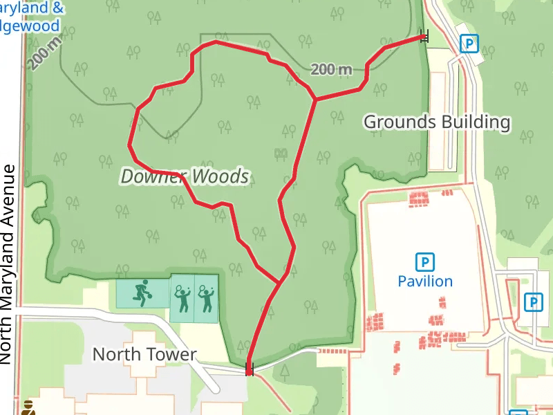 Downer Woods Loop