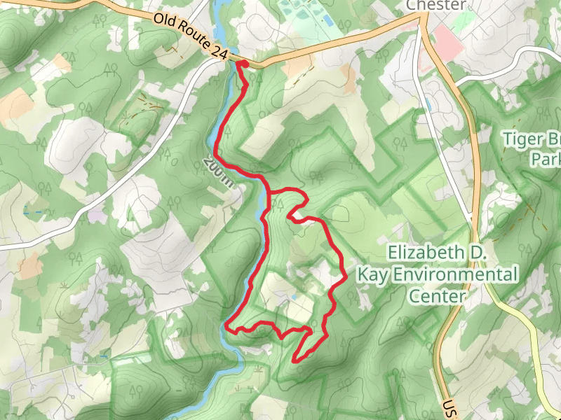 Patriots' Path Blue Loop