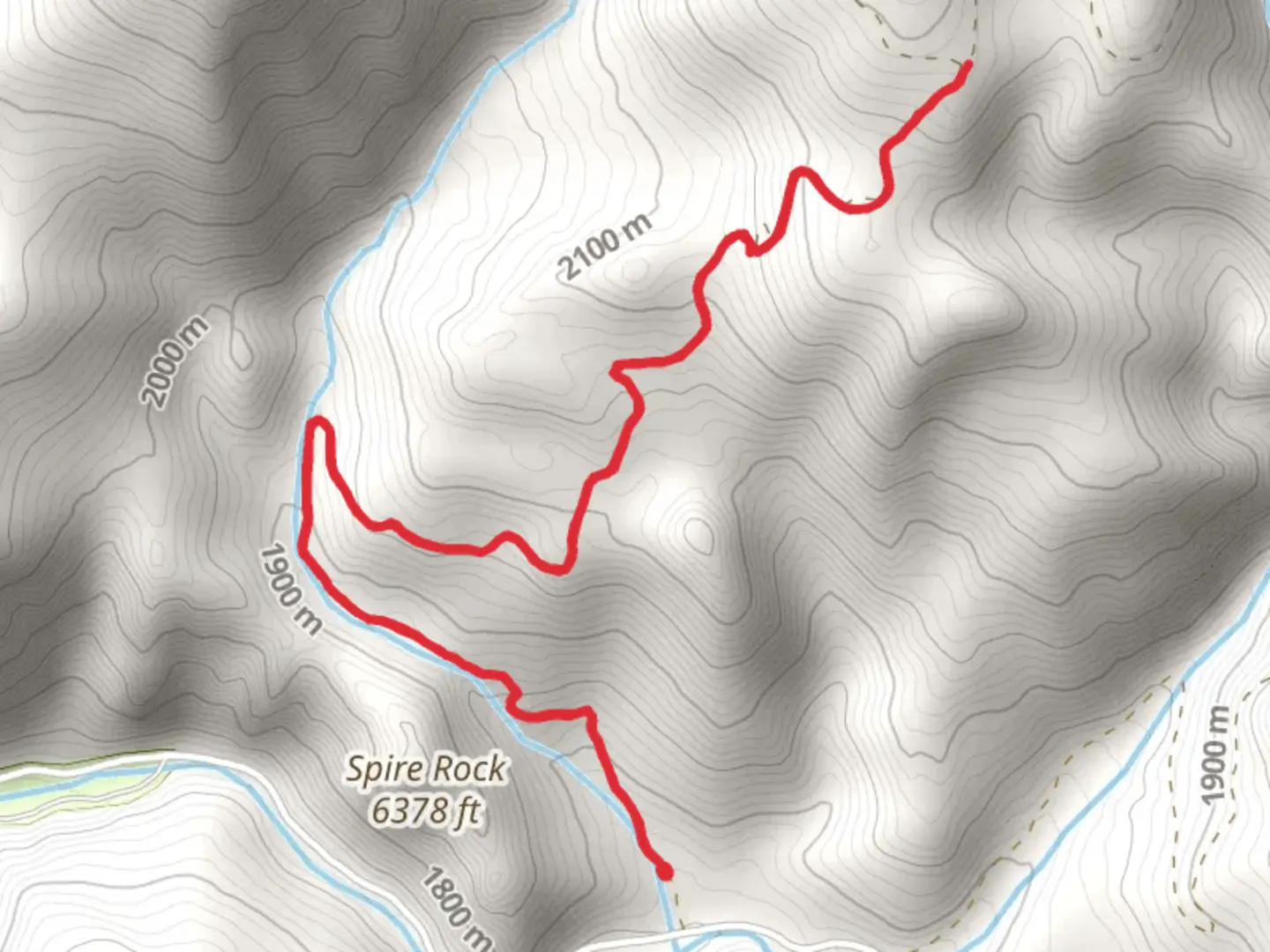 An image depicting the trail Lime Creek Trail and its surrounding area.