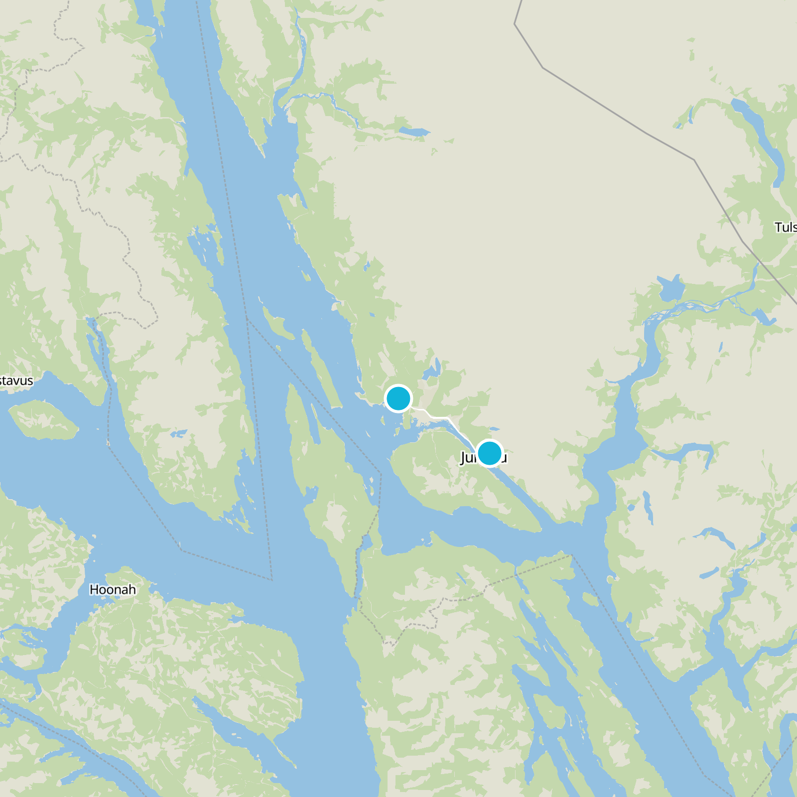 Juneau Static Map