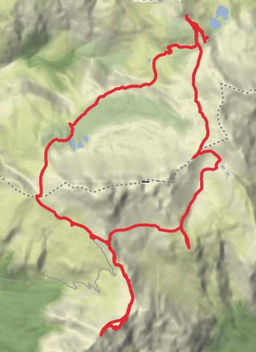 Auronzo di Cadore Hiking mobile static map