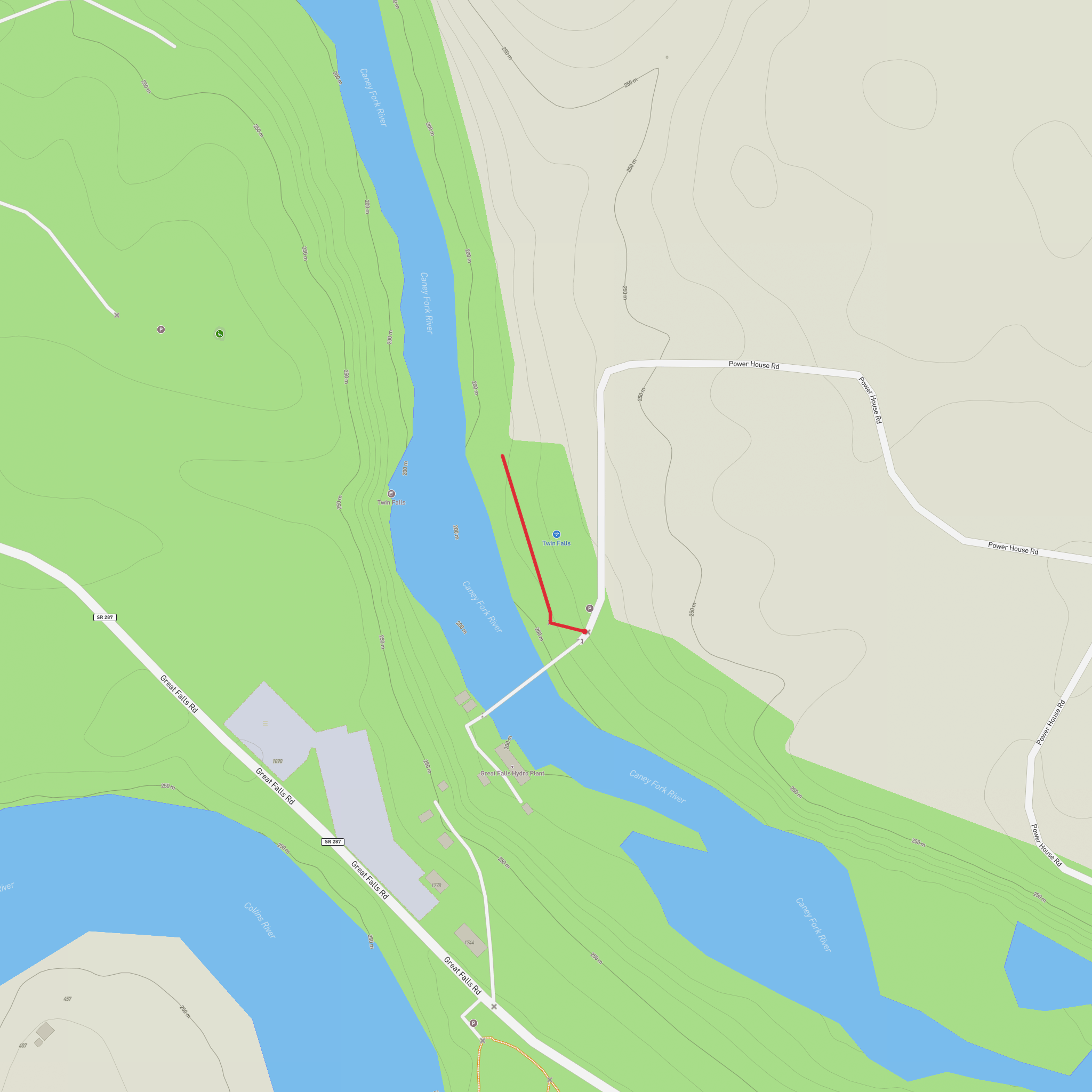 Twin Falls mobile static map
