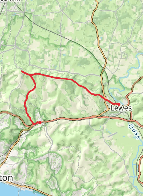 Hike on 18-10-2025 02:25 pm mobile static map