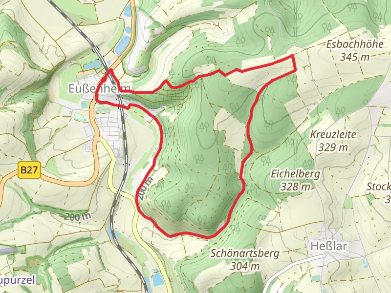 Eußenheim Loop via Loch Holz