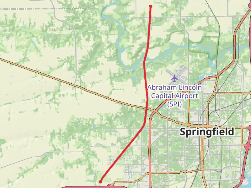 Sangamon Valley Trail via Centennial Park