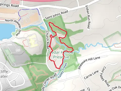 Valley Creek Loop from Church Road