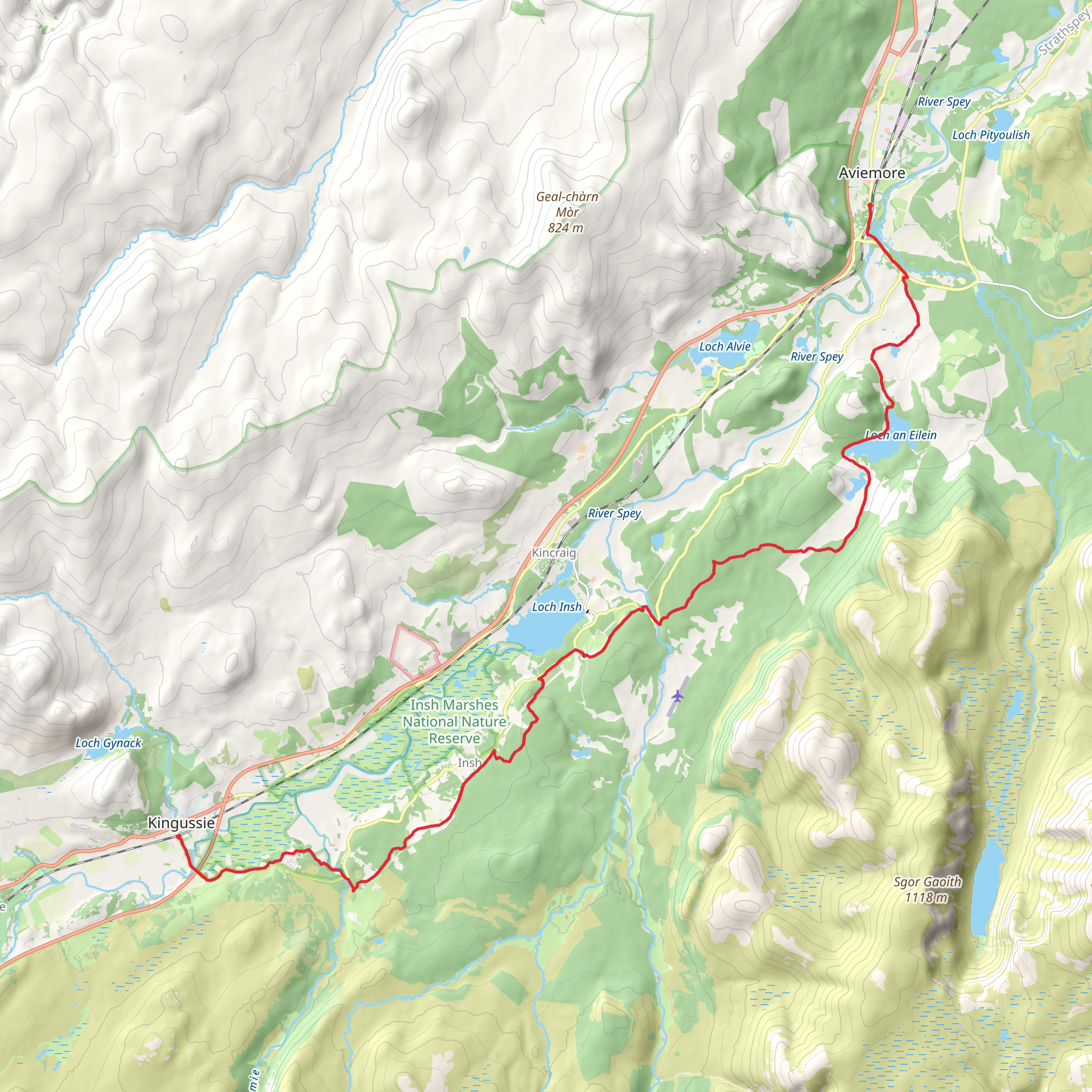 Kingussie to Aviemore | Highland | Scotland