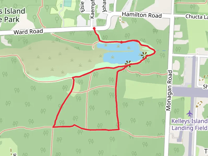 Horseshoe Lake, Deer Lane and Erie Loop Trail