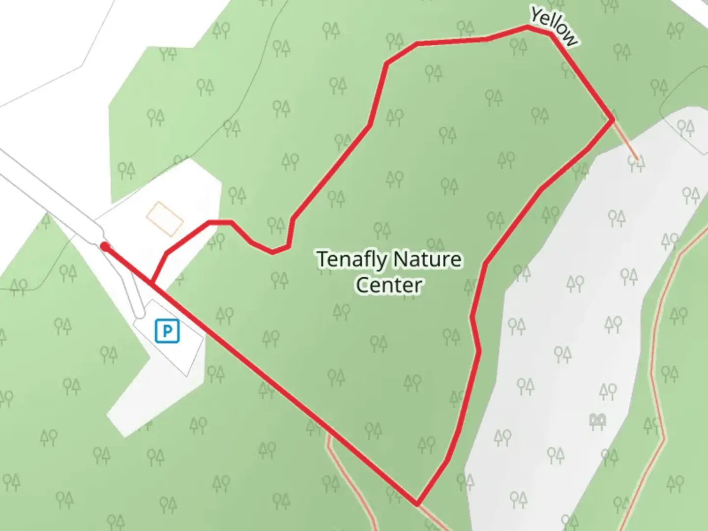 An image depicting the trail Yellow Loop Trail and its surrounding area.