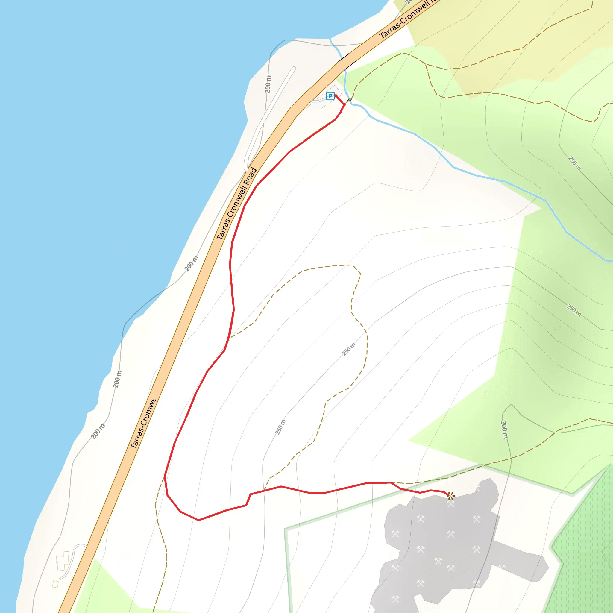 Quartz Reef Point Walk mobile static map