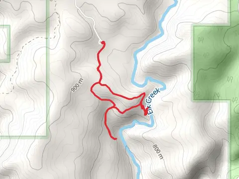 Elk Creek Falls Loop Trail